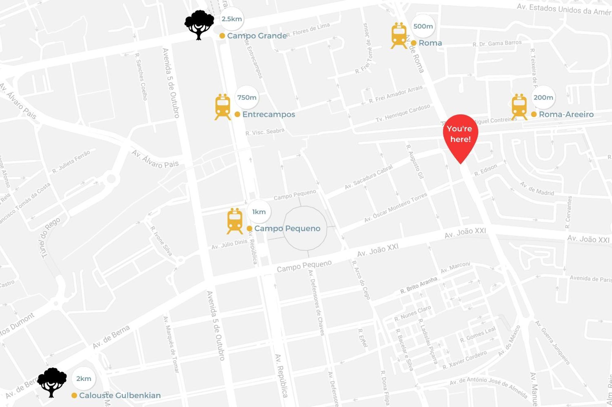 Lisbon Stay At Roma Boulevard المظهر الخارجي الصورة
